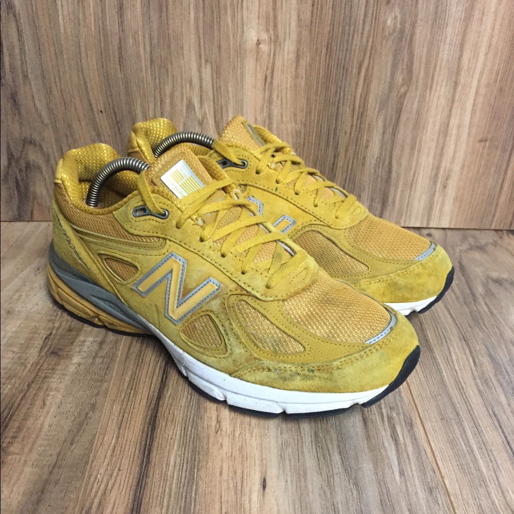 New balance made in USA 990 color yellow